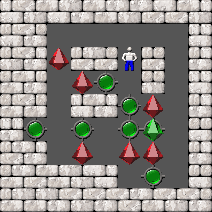 Sokoban Bugs509 collection level 20